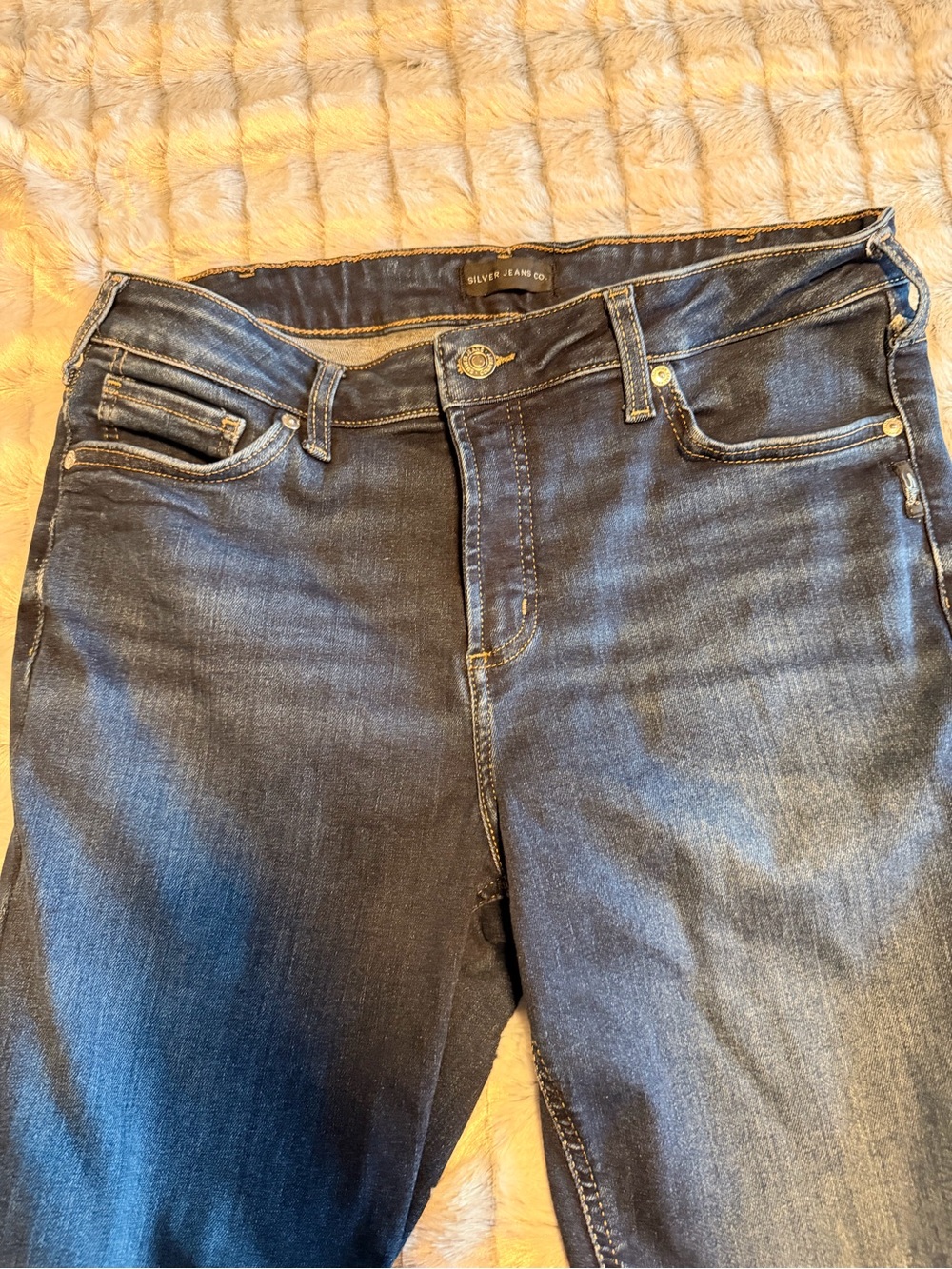 Silver Jeans Women's Dark Wash Skinny Jeans